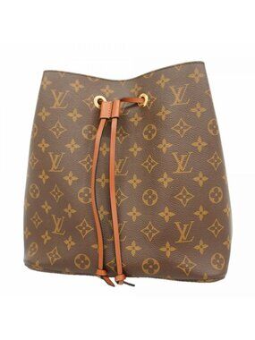 Louis Vuitton Shoulder Bag Monogram Neo Noe MM Caramel